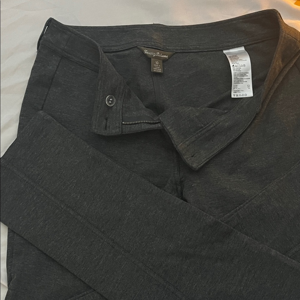 Tommy Bahama Black Skinny Pants - Picture 2 of 4